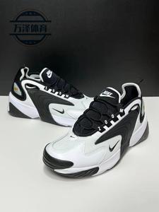 Nike Zoom 2K 男女同款 创新设计 低帮 跑步鞋 黑色熊猫 AO0354