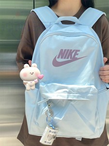 正品耐克Nike 男女休闲运动大容量logo背包双肩包 DC4244-474