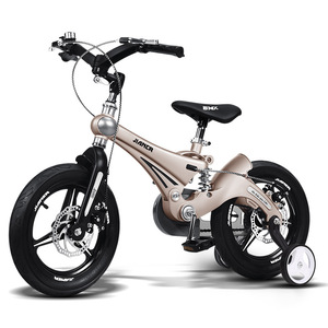 健儿儿童镁合金自行车避震双碟刹一体轮折叠脚踏车男女宝宝小单车