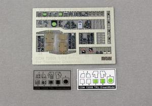 〖HY〗梦模型CDM72006 F-14A座舱彩色蚀刻片 小号手80277 1/72