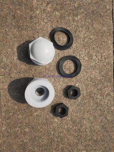 UHB耐腐耐磨砂浆泵配件螺母 螺帽 垫片 垫皮塑料重型轻型PP耐腐蚀