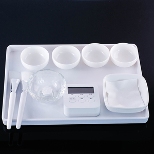 美容院产品调配碟精油碟陶瓷碗脸部湿敷碗面膜小碗皮肤管理工具