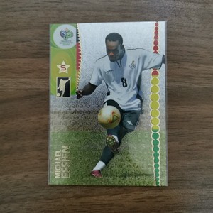 帕尼尼 PANINI 2006世界杯球星卡 111# 埃辛 加纳 金属特卡