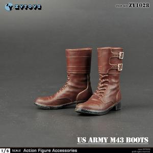 ZYTOYS 1/6 ZY1028 WWII 二战美军 M43军靴 鞋子 兵人模型 现货