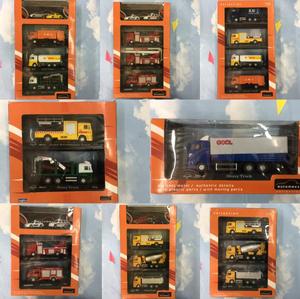 1:72JOYCITY 俊基消防车工程车运输车卡车油罐车合金玩具车模型