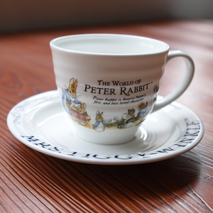 骨瓷杯碟创意卡通欧式红茶咖啡杯碟日用下午茶陶瓷欧式茶具可爱