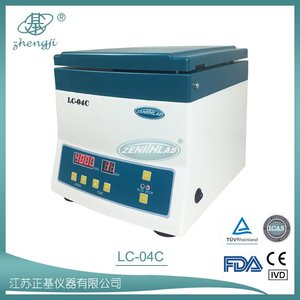 江苏正基LC-04C低速离心机 4000 转/分 数字显示实验室定性分析