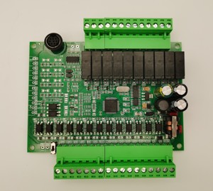 国产PLC工控板 可编程控制器 兼容 2N 1N 24MR (B)