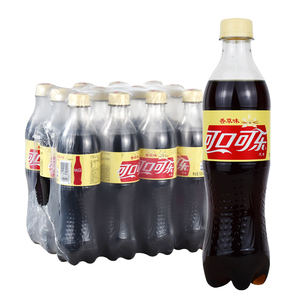 可口可乐500ml*24瓶无糖香草味可乐樱桃可乐零度可乐汽水碳酸饮料
