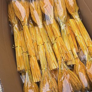 黄金大麦干花整箱1万支开业花篮小麦麦穗花束客厅装饰插花材料