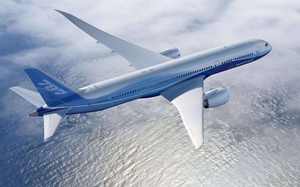 务虚航模波音787梦幻客机固定翼涵道航模飞机图纸写真膜