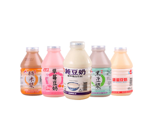 整箱24瓶装台湾进口正康纯豆奶饮料330ml营养早餐豆奶饮料