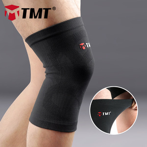 TMT运动护膝专业男女保护膝盖篮球骑行登山跑步护腿针织护膝薄款