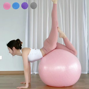 65cm光滑面瑜伽球加厚防爆孕妇分娩助产感统平衡训练PVC减肥大球