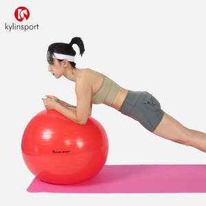 私教运动健身球女士瘦身瑜伽球加厚防爆孕妇瑜珈球环保瘦身平衡球