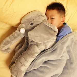 儿童睡觉抱枕被子两用二合一折叠多功能公仔带毯子冬季车用枕头被