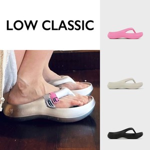 韩国正品代购 LOW CLASSIC X tawtoe联名增高人字拖外穿厚底拖鞋