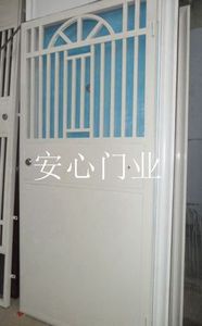 北京订做通风防盗门透气家用入户门地下室栅栏楼道子母纱门包安装
