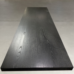 白蜡木碳化木板黑色桌面板实木桌板榆木吧台面板松木炭化大板定制