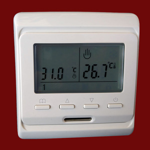 水暖温控器分水器地暖温控面板接电热执行器控制器温控面板