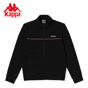 Kappa卡帕男2024春季新款休闲夹克立领开衫上衣休闲外套K0D12WK01