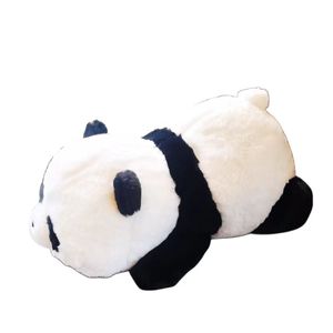 赛特嘟嘟趴姿开心熊猫公仔毛绒玩具熊猫国宝玩偶儿童抱着睡布娃娃