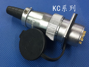 科臣KC24软管系列直式航空插头方法兰盘 反装输出型航空插头/插座