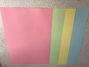 230克A4彩色卡纸 桌牌纸 折纸 彩色打印纸 多种颜色可选100张一包
