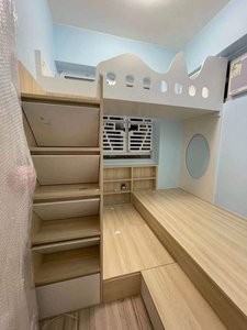 香港小户型公屋家私上下儿童子母床双层床多功能碌架高低床定制