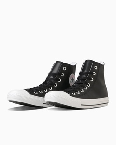 日本匡威 converse ALL STAR SL HI纯色合成皮质高帮帆布鞋男女潮