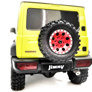 小米吉姆尼遥控车OP升级配件改装备胎金属轮毂软皮玩具攀爬车轮胎
