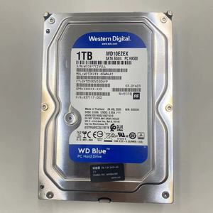 WD/西部数据 WD10EZEX 1T台式机机械硬盘 西数1TB电脑硬盘单碟64M