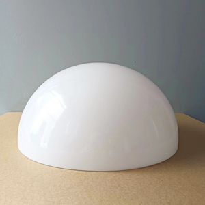 定制亚克力半球罩有机玻璃半圆乳白色灯罩彩色罩装饰道具展示罩