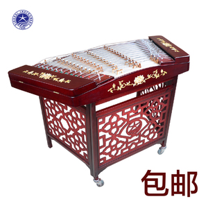 北京星海专业402扬琴洋琴考级演奏杨琴乐器8621T-1富贵牡丹图案