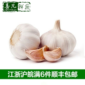 【喜凡鲜蔬】新鲜大蒜头250g 蒜头 调味 香料 时鲜蔬菜