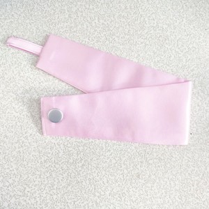 手工布艺孔雀绿深紫米白色粉色免钉扣布艺学校工程窗帘绑带扣带