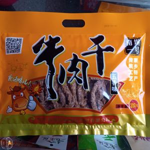 宣汉南坝牛肉干大南坝一号麻辣五香牛肉干100g南坝特产顺发食品