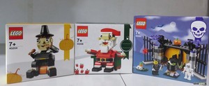 LEGO 40204 40206 40260 乐高积木玩具  圣诞节 万圣节 感恩节