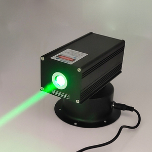 532nm大功率200mW绿光激光器可摇头粗光束激光灯激光驱鸟模组12V