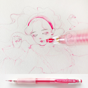【小熊猫】百乐0.7mm自动铅笔涂色填色手绘彩色自动铅笔绘画铅笔