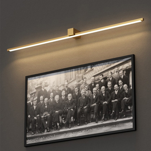 大尺寸壁画灯LED长条简约现代镜前走廊过道背景墙设计师床头壁灯