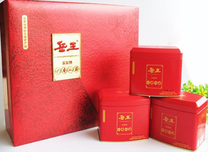 安徽特产岳王名茶 2022年新茶春茶绿茶香系列400克六安瓜片礼盒装