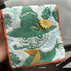 特价清 出口日本原单 姆明刺绣 毛巾材质 卫生棉包 收纳小包