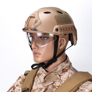 战术头盔FASTPJ海军版可调节战术头盔快速反应跳伞部队野战骑行头