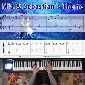 Mia & Sebastian's Theme钢琴五线谱简谱教学课程