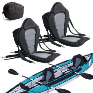 新款EVA压膜靠背皮划艇坐垫冲浪板凳子配件独木舟充气船座椅靠背