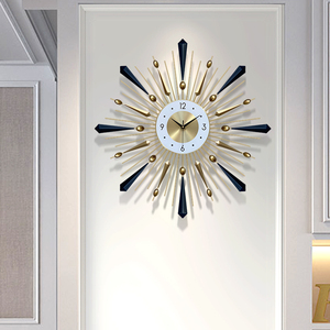 钟表挂钟客厅家用钟饰时尚现代简约时钟个性大气创意艺术轻奢挂表