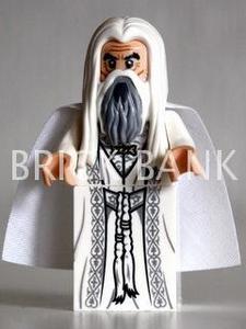 LEGO 魔戒 指环王 人仔 lor074 Saruman 白袍萨鲁曼 10237 黑塔