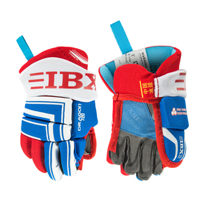 IBX新款720成人青少年儿童冰球手套透气耐磨轮滑旱地冰球护具装备