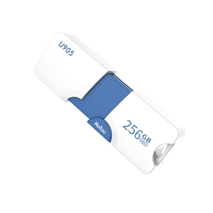 朗科128GB USB3.0 U盘U905 精灵推拉式高速闪存盘 网红加密U盘